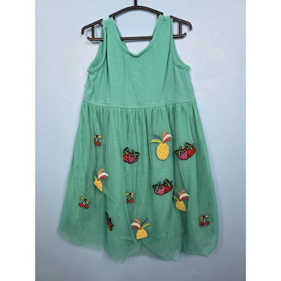 Hanna Andersson Other - HANNA ANDERSSON TULLE EMBROIDERED FRUIT TANK DRESS GIRLS 110/5